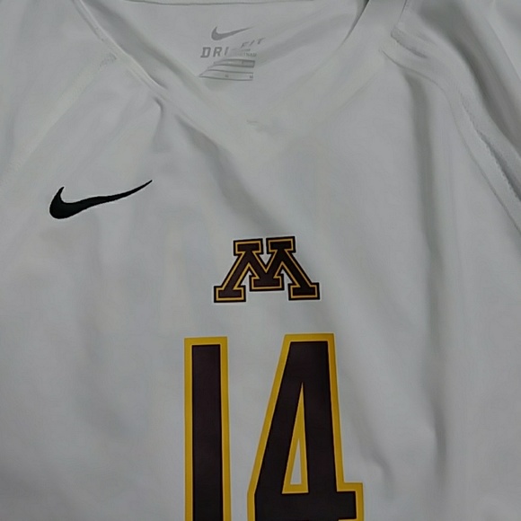 Nike Tops Nike U Of Mn Volleyball Jersey Poshmark
